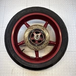 2023-2024 Suzuki SV650 Rear Wheel Back Rim Red Not Abs Oem Straight Rotor. Fixed Price $330.00.