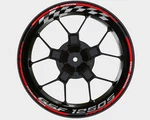 Suzuki Gsf 1250S Wheel Decals Stickers Tape Graphic Stripes Bandit. Fixed Price $40.15.