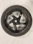 02-09 Honda Interceptor VFR800 Rear Wheel Rim Straight 17" X 5.50. Fixed Price $190.00.