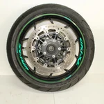 2019 Kawasaki Ninja ZX14R Front Wheel Rim Tire 41073-0730-18F. Fixed Price $350.00.