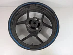 2012 09-12 Kawasaki ZX600 Ninja ZX6R Rear Wheel Rim. Fixed Price $195.00.