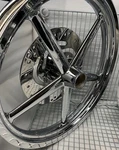 Harley Rocker 2008 -11 Rim Chrome Front Oem Wheel & Rotors Softail Exchange. Fixed Price $899.00.