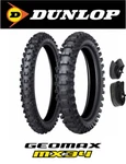 Dunlop MX34 Geomax 80/100-21 & 100/90-19 Tire Set +tubes Honda CR125 250. Fixed Price $233.98.