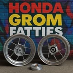 Honda Grom 13 Fatty Wheels Rims. Fixed Price $1375.00.