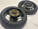2006-2007 Suzuki Gsxr 750 600 Oem Front Rear Wheel Set Back Rims *nice*. Fixed Price $325.00.