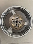 00-05 Kawasaki Ninja ZX12R Oem Straight Rear Wheel Back Rim W/rotor Chromed. Fixed Price $49.95.