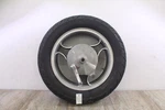 1986 Kawasaki ZL600 Eliminator Rear Wheel Assembly W/ Brake Plate 15X3.50 Gray. Fixed Price $99.00.