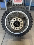 1985 Kawasaki Oem Rear Wheel Rim & Hub Assy. Fixed Price $175.00.