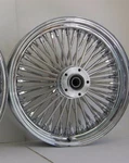 Dna Chrome Mammoth 52 Fat Spoke 16X3.5 Front Or Rear Wheel Softail Flst Harley. Fixed Price $786.45.