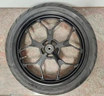 15-26 Yamaha YZF-R3 MT-03 Front Wheel Rim Tire Oem BS7-F5168-10-98 (repairable). Fixed Price $299.99.