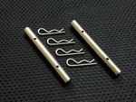 Yamaha R6 Stainless Steel Brake Pad Kit 06-23 Caliper Pins 2CO 13S. Fixed Price $24.84.