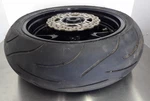06-11 Kawasaki Ninja ZX14 Rear / Back Wheel Rim Tire 41073-0064. Fixed Price $162.75.