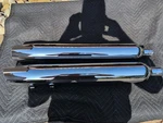 - 2010 Harley Road King Exhaust Pipes "stock" Part #HARFLT1584. Fixed Price $80.00.