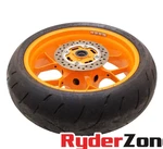 2012 - 2016 Honda CBR1000RR Rear Wheel Rim Orange Tire Repsol Rotor Straight. Fixed Price $398.99.