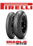 Pirelli Diablo Rosso 3 Tire Set 120/70ZR17 180/55ZR17 Honda Sportbike CBR1000. Fixed Price $333.13.