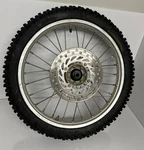 2007 - 2026 CRF150R Front Wheel 17 X 1.40 ( Cracked Rim ). Fixed Price $52.11.