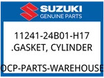 Suzuki Oem Part 11241-24B01-H17 Gasket, Cylinder. Fixed Price $12.58.