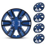15 Inch Wheel Rim Cover Hubcaps Universal Snap On Set Of 4 Black Blue. Fixed Price $81.99.