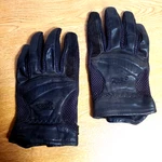 Tour Master Riding Gloves Black Knitted And Leather Large. Fixed Price $14.99.