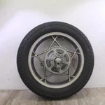 1980 Suzuki GS450L Rear Wheel Assembly W/ Sprocket Hub Cush Drive Brake Plate. Fixed Price $119.00.