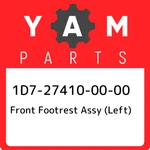 1D7-27410-00-00 Yamaha Front Footrest Assy (left) 1D7274100000, New Genuine Oem. Fixed Price $801.97.