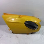 Oem Genuine Buddy Scooter Left Rear Body Panel W/ Turning Signal, Orange. Fixed Price $80.00.