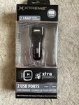 XT-XCC81006BLK Xtreme 2.1AMP Dual Port Usb Car Charger Black. Fixed Price $9.79.