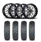 Itp Hurricane 18" Wheels And Blackwater Evolution Tires 34X10-18. Fixed Price $2368.26.