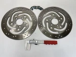 Harley-davidson Sportster 05 XL1200R Front Brake Rotors 44136-00 44156-00. Fixed Price $69.95.