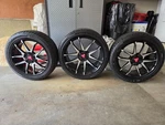 Polaris Slingshot Rims And Tires. Fixed Price $2000.00.
