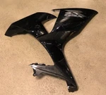 09-16 Suzuki Gsxr 1000 Right Side Fairing Plastic 2009-2016 Black Gray Cowl. Fixed Price $90.00.
