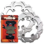 Front Rear Brake Disc Rotors+pads For Suzuki 125 250 Rmx 1989-1995. Fixed Price $84.90.