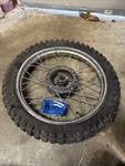 1994 2003 Yamaha PW80 Front Wheel New Irc Tire 60/100-14 451-25111-00-98. Fixed Price $104.95.