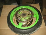 Kawasaki Front Wheel / Tire ZX-6R ZX6-R 9R 41073-1633-CJ. Fixed Price $179.99.