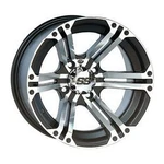 Itp Rear Machined SS212 Alloy 14X8 Wheel - 1428383404B. Fixed Price $145.88.