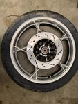 80,81 Suzuki GS-1100E, GS-750E Front Wheel, 54111-49350-291. Fixed Price $99.00.