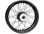 Harddrive Front 40 Spoke Wheel 16X3.5 1" Black Dual Disc 00-07 Harley Flh Flt. Fixed Price $464.95.