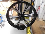 Rc Components Black 23 X 3.75 Dual Disc Front Wheel (w/o Abs) Billet Big. Fixed Price $1499.99.