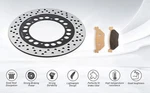 For Yamaha Rear Brake Rotor Pads XV1700 Road Star Midnight Warrior 05-09 FJR1300. Fixed Price $72.09.