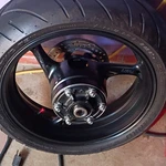 2015 Suzuki GSX-R600 L5 GSXR600 Rear Back Tire Wheel Rim 180/55-17 17". Fixed Price $200.00.