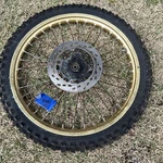 1986 - 1991 Suzuki SP125 DR125 DR200 Oem Gold Front Wheel Brake Disc 21X1.60. Fixed Price $57.95.