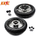 Kke 17" Cush Supermoto Wheels Rims For Suzuki DR650SE 1996-2026 With Cst Tires. Fixed Price $1099.00.