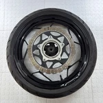13 14 15 16 17 Kawasaki Ninja EX300 Abs Oem Front Wheel Tire **bent**. Fixed Price $250.00.