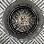 Complete Black Rear Wheel Rim Tire Kawasaki Z125 Pro BR125 2017 - 2025 22. Fixed Price $195.00.