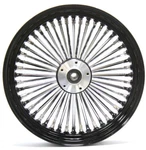 Fat Spoke Wheel 16" Black Rear Harley Sportster Nightster Iron 883 1200 08-18. Fixed Price $379.95.