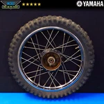 1982 Yamaha YZ60 Front Wheel Hub Tire Assembly 451-25111-00-98. Fixed Price $33.23.