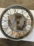 Triumph-bsa Conical Front Wheel. Fixed Price $125.00.
