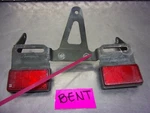 712 Honda Shadow Sabre Vt 1100 2000 Plate License Bracket Light Cover 3 Parts. Fixed Price $49.99.
