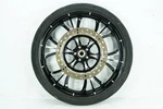 04 Harley Touring Electra Ultra Front Wheel Rim Tire 130/60B21 Vortex - Bent. Fixed Price $359.10.