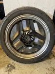 Honda Nighthawk Front Rim Wheel Tire With Rubber 84-85-86. Fixed Price $119.99.